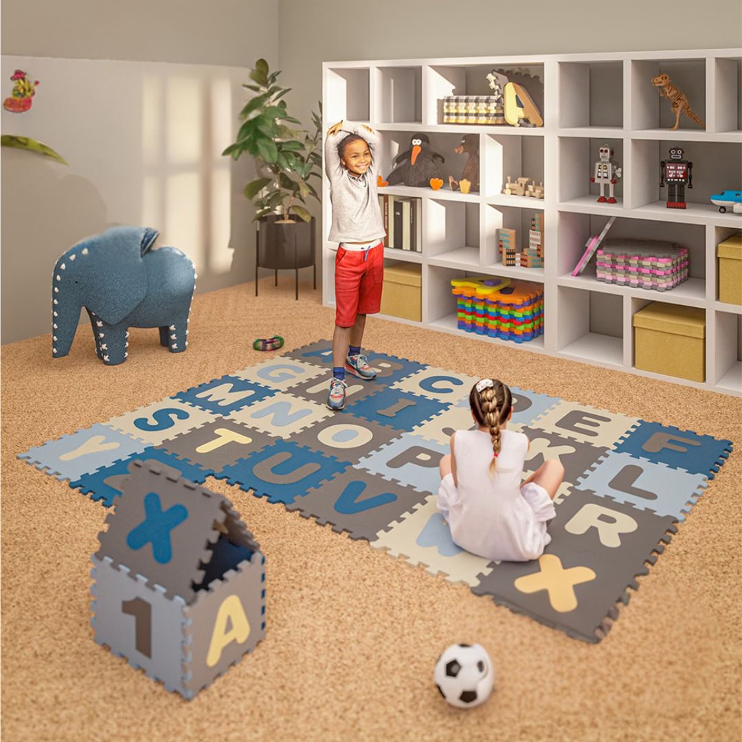 Tapis puzzle mousse 36 pièces