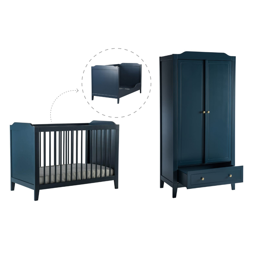 Chambre complète Opéra avec lit bébé 140x70cm Maison Charlotte - Baby & Toddler Furniture par Maison Charlotte