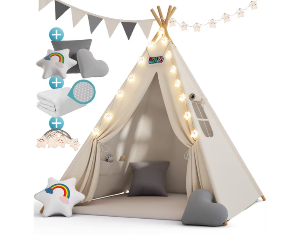 Tipi pour enfant 160x120x120cm