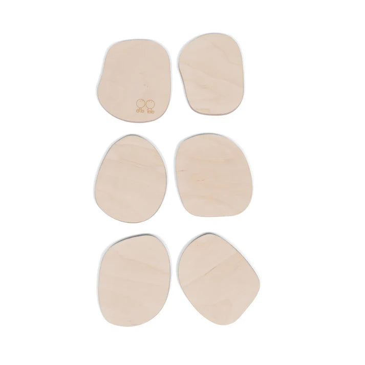 Pierres de gué Montessori enfant Lot de x6