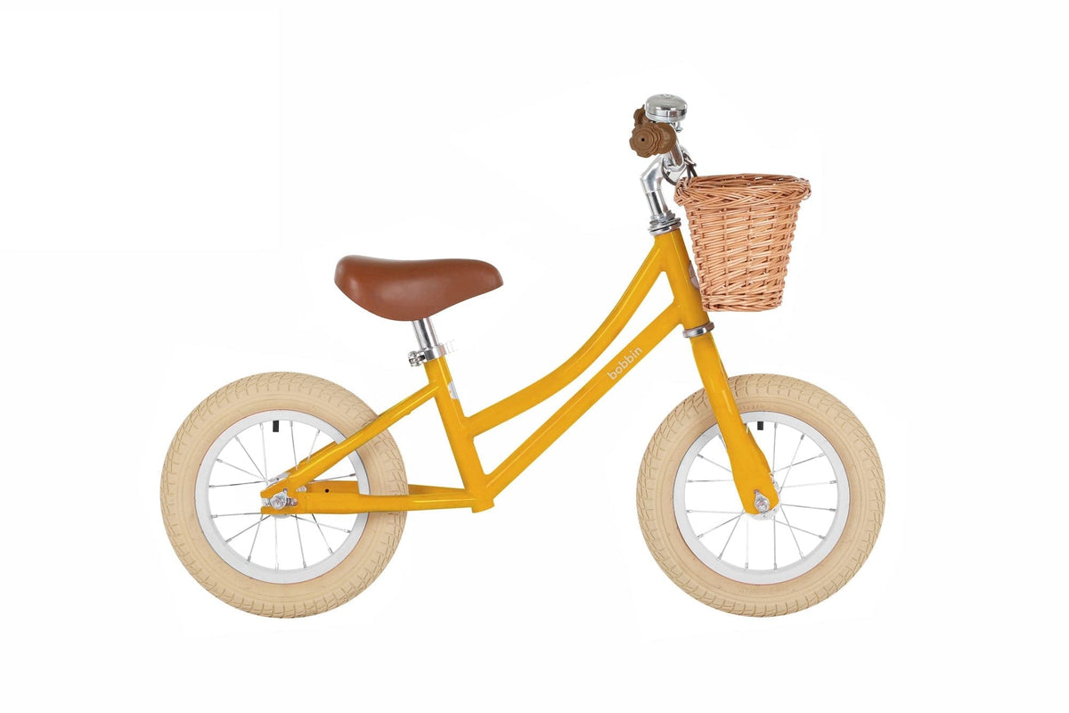 Gingersnap Balance Junior Bikes Bobbin Yellow One Size