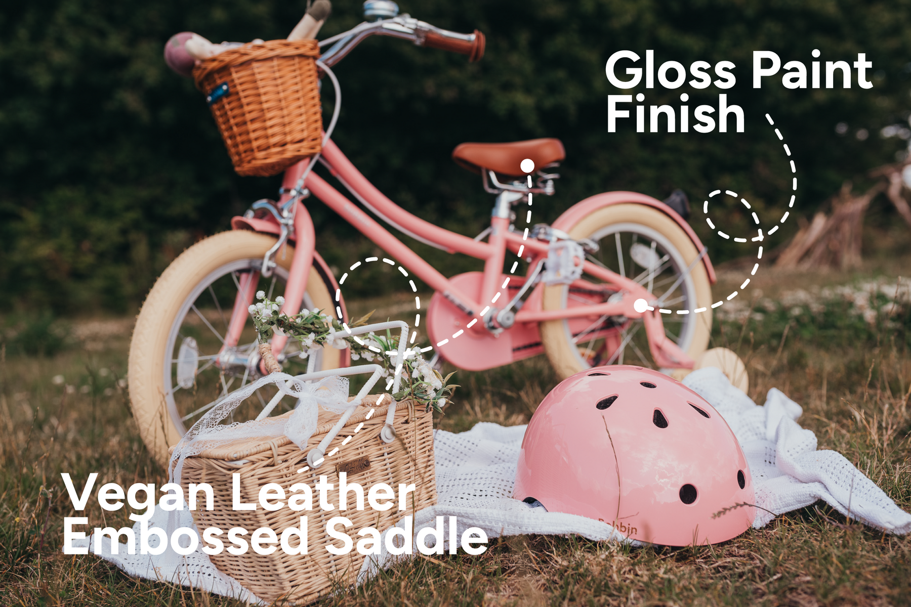 Vélo enfants d'apprentissage 4-6 ans 16" Gingersnap