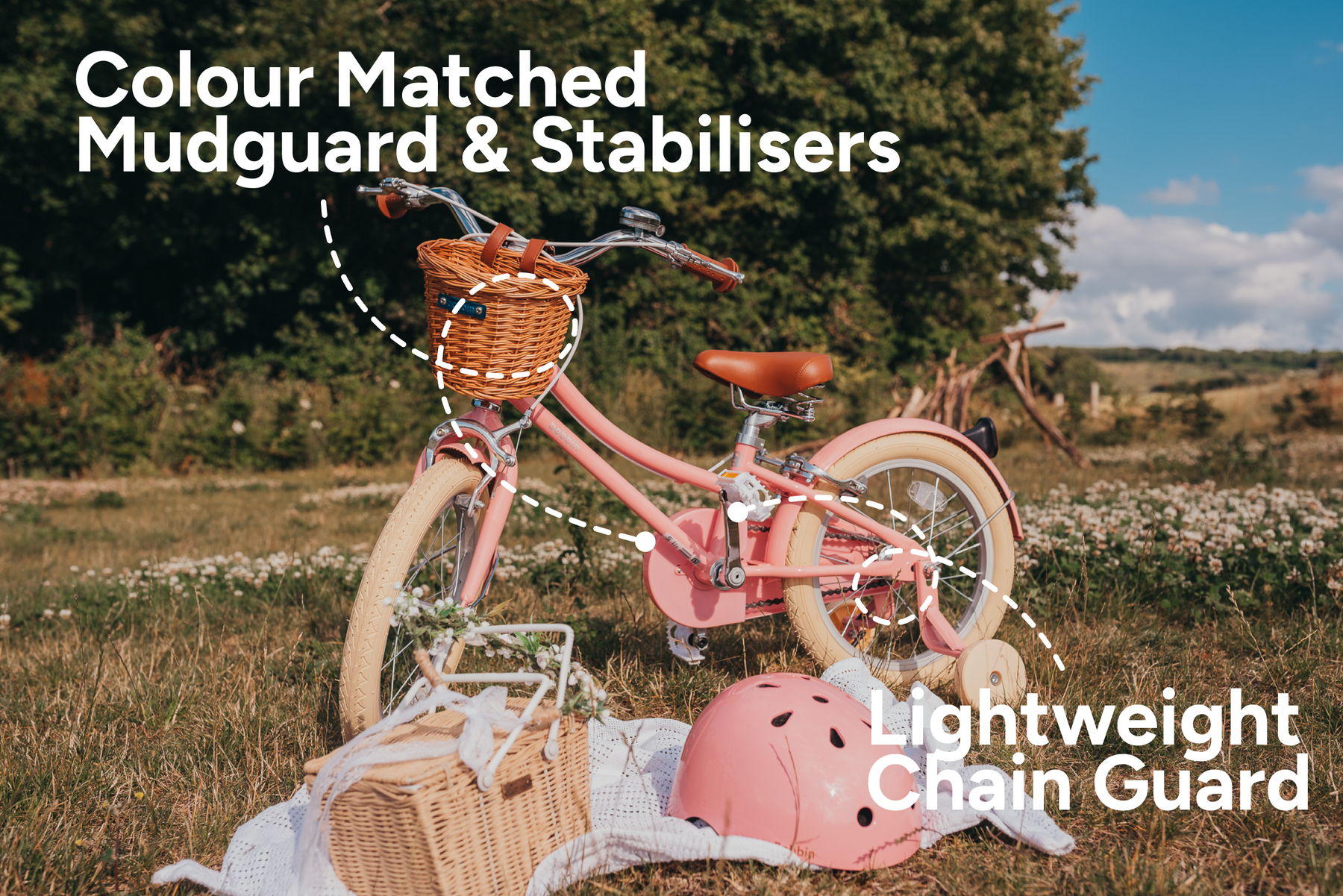 Vélo enfants d'apprentissage 4-6 ans 16" Gingersnap