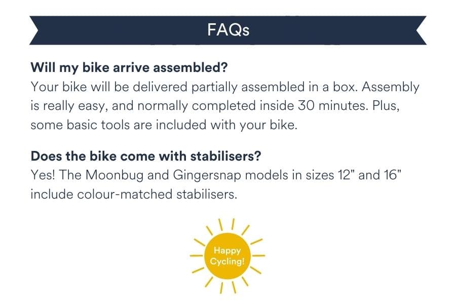 Gingersnap 12" Wheel Junior Bikes Bobbin