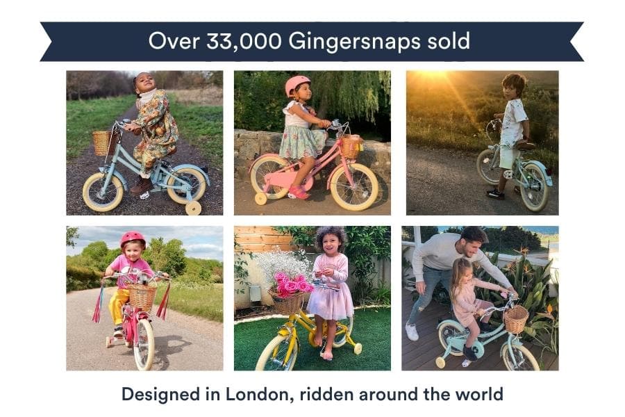 Gingersnap 16" Wheel Junior Bikes DPD