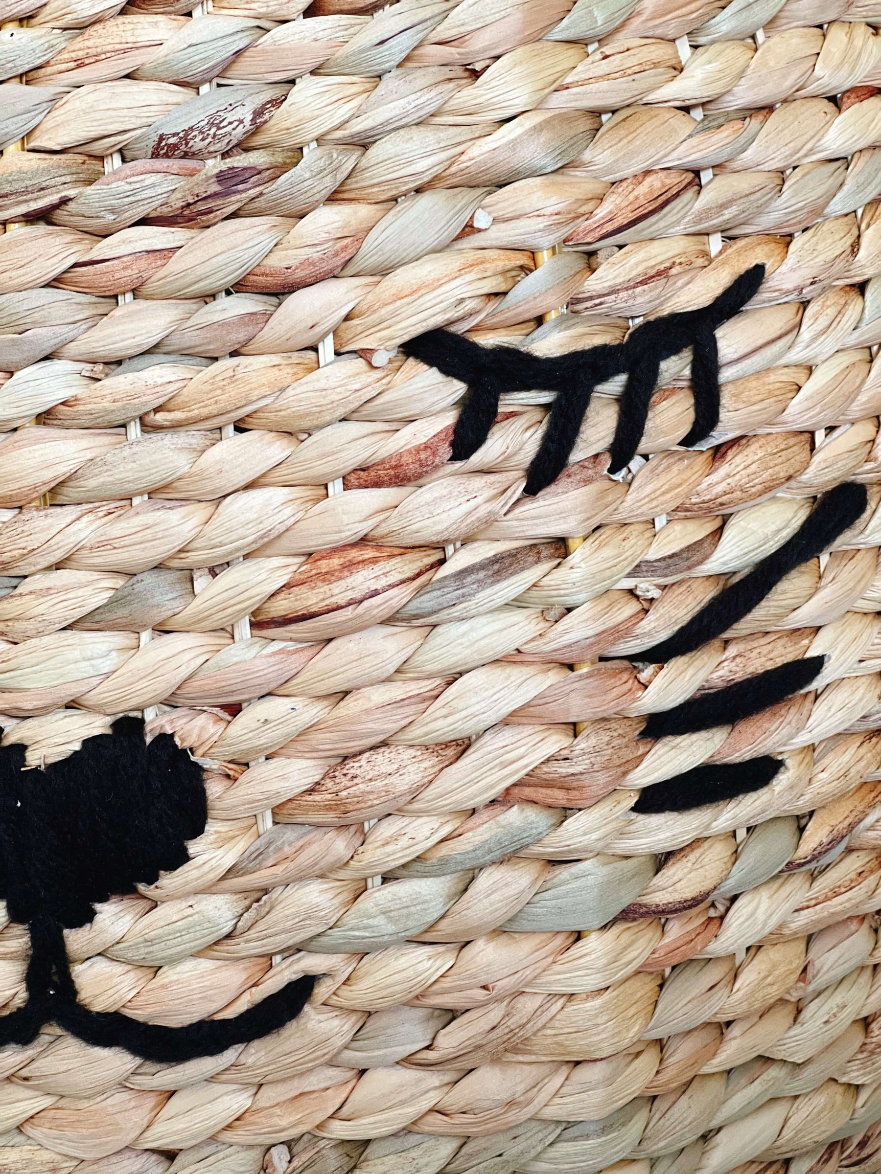 Panier en fibre végétal naturel chat - Kitty N&D