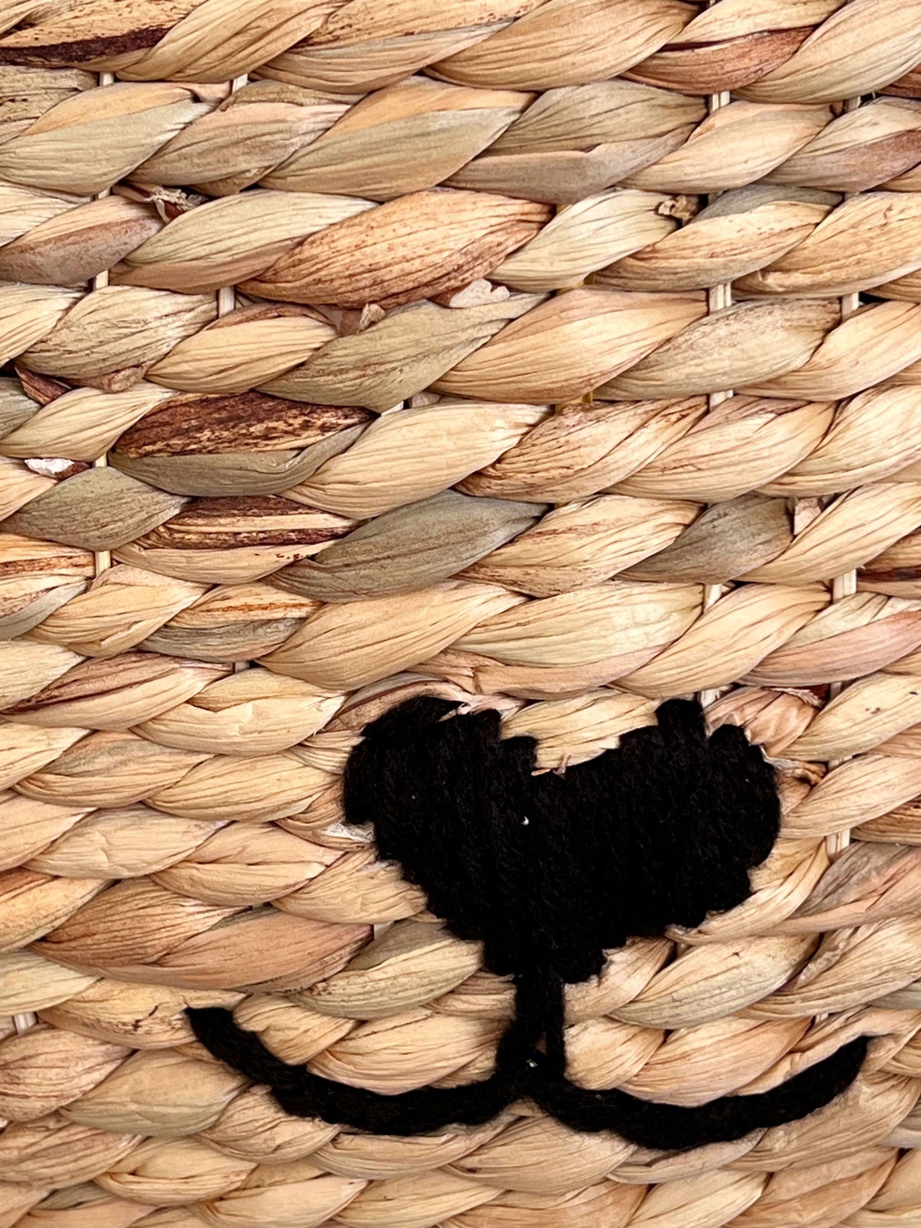 Panier en fibre végétal naturel chat - Kitty N&D