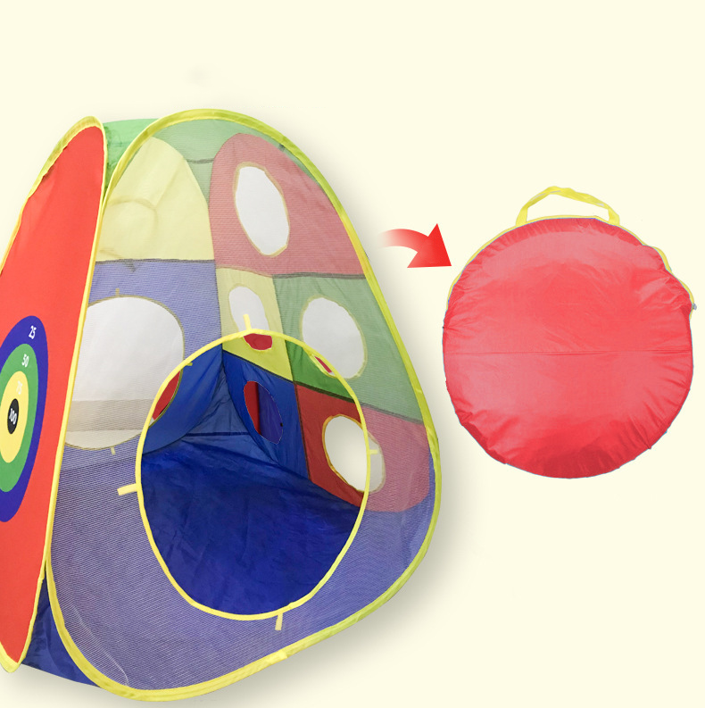 Tente Tunnel Enfant, Tunelle Pliable Motricité (sans balles)