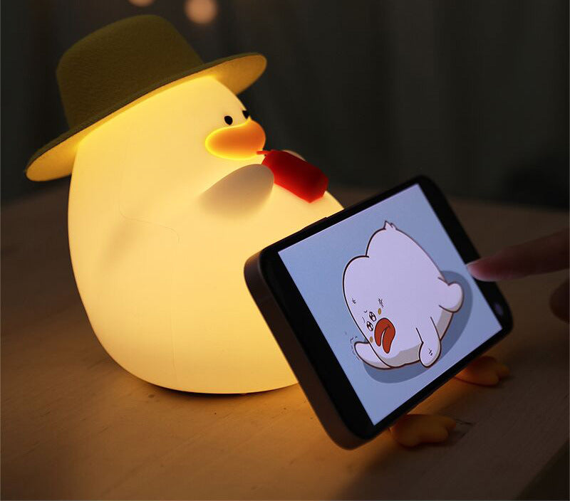 Lampe veilleuse chambre enfant - Canard plage