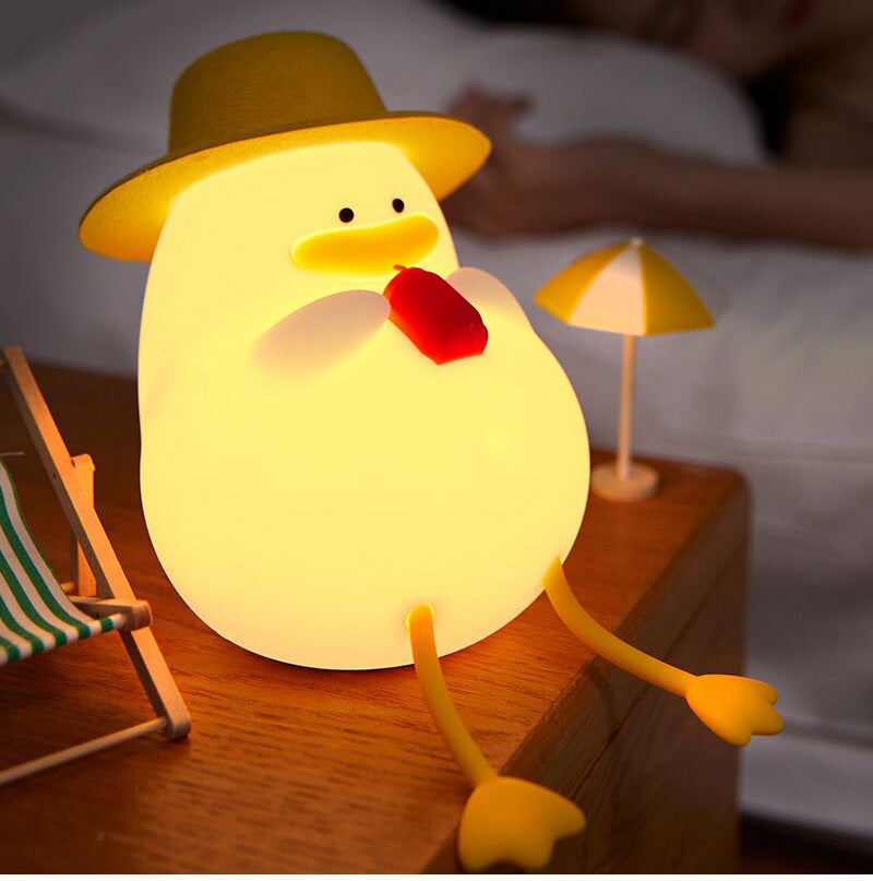 Lampe veilleuse chambre enfant - Canard plage