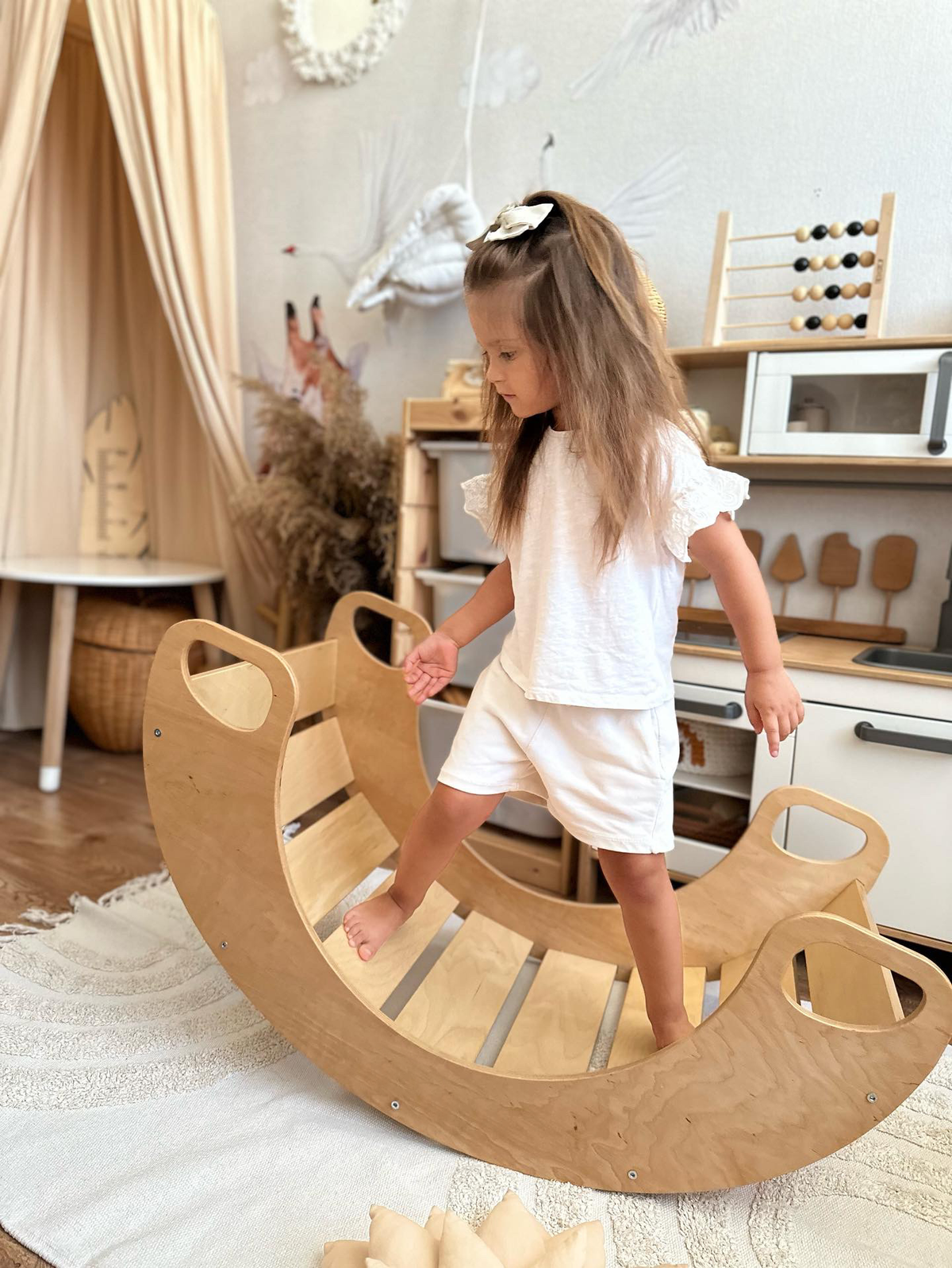 Bascule Montessori Classique en bois