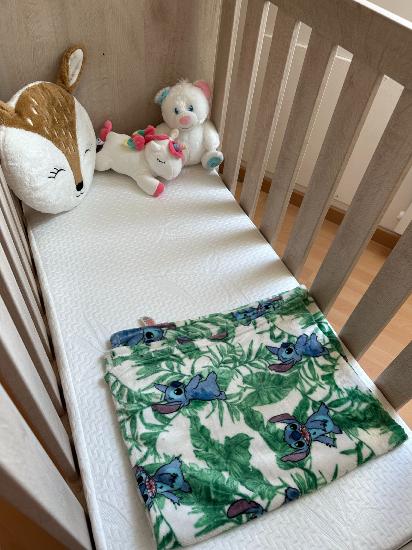Matelas peau sensible bébé droit 120 x 60 x 10 cm