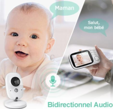 Babyphone vidéo numérique 