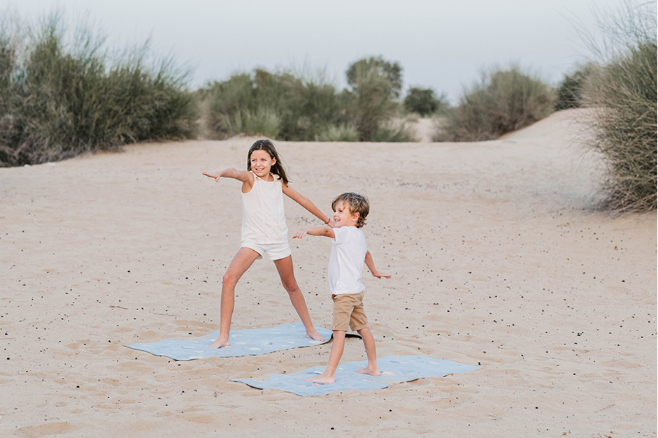 BloomyKidsCo. tapis de yoga pour enfants