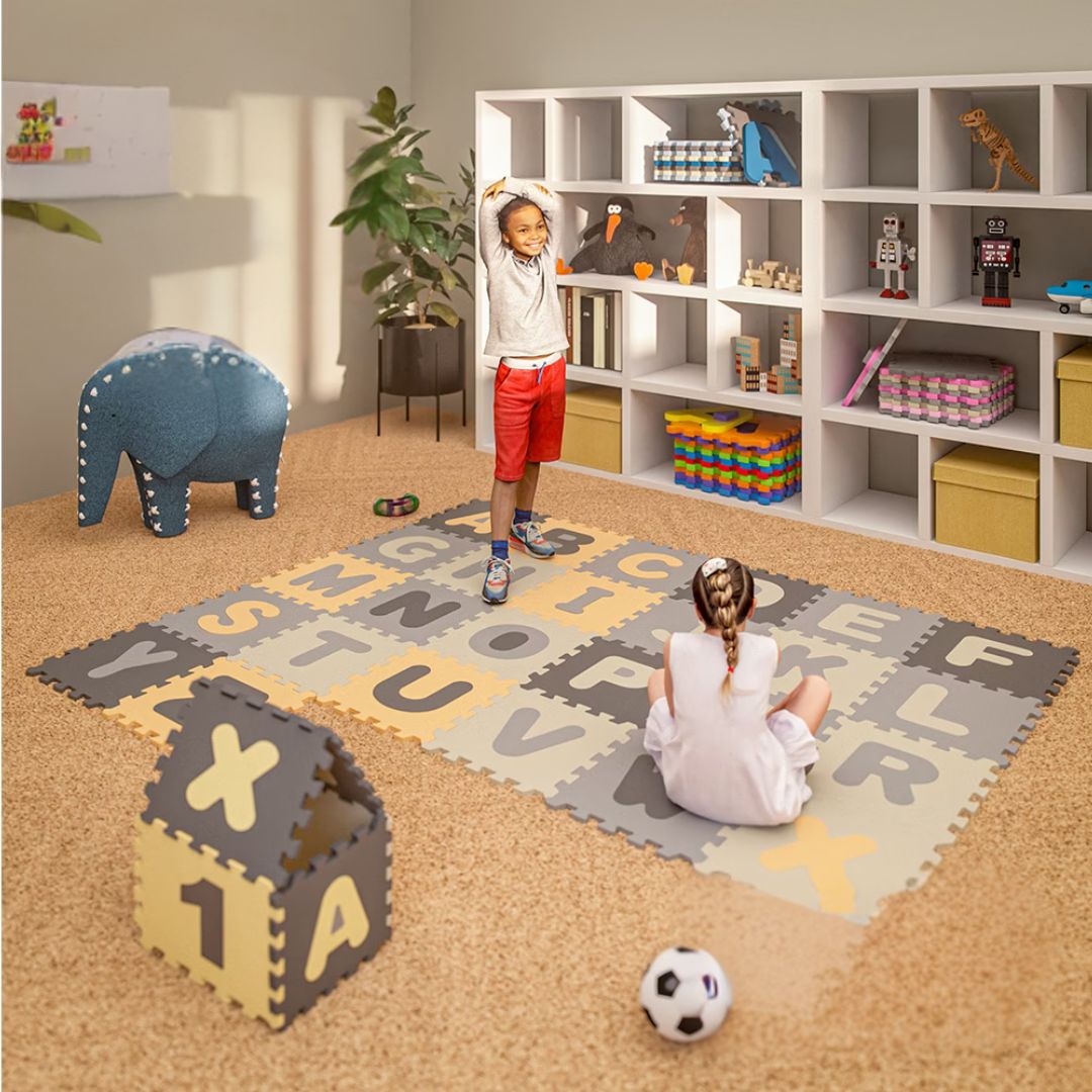 Tapis puzzle mousse 36 pièces