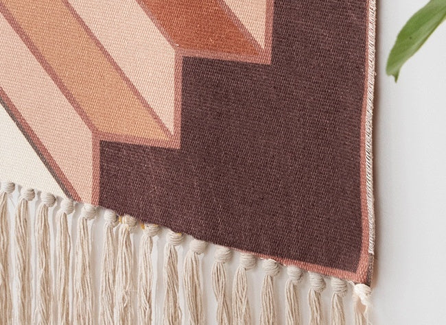 Tapis Mural Tissé à la Main