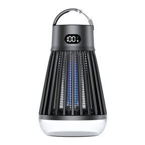 Lampe Anti-Moustiques Rechargeable 2-en-1 Piège UV & Lampe de Camping