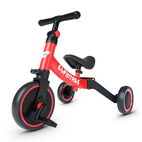 Tricycle pliable évolutif en draisienne 1-4 ans