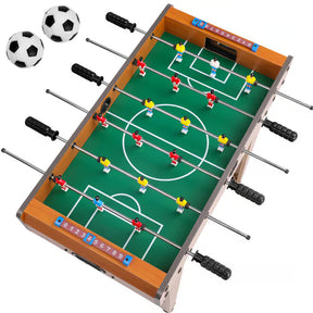 Mini baby-foot pour enfants hauteur 62 cm avec 18 mini-joueurs
