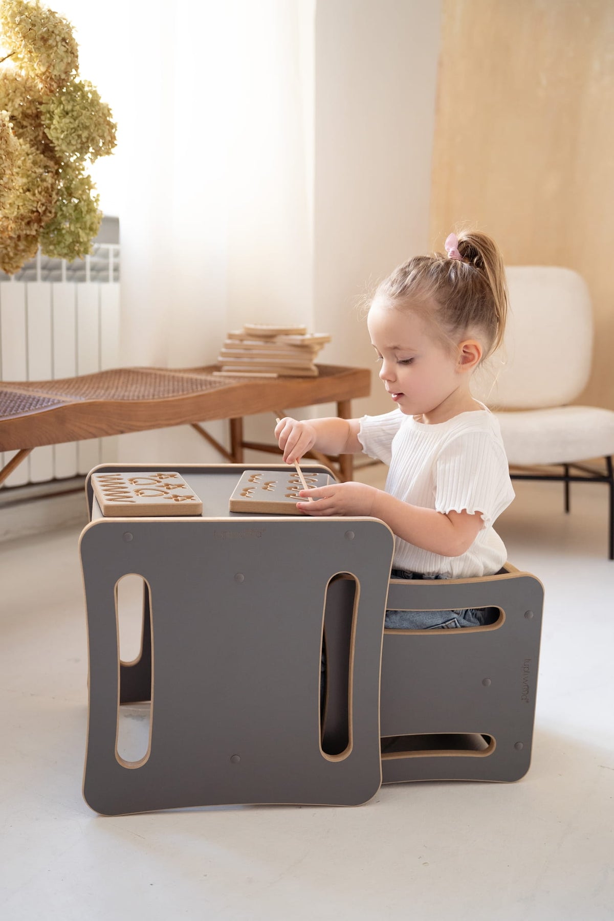 Table et Chaise BIGGY 2 en 1 pour Enfant