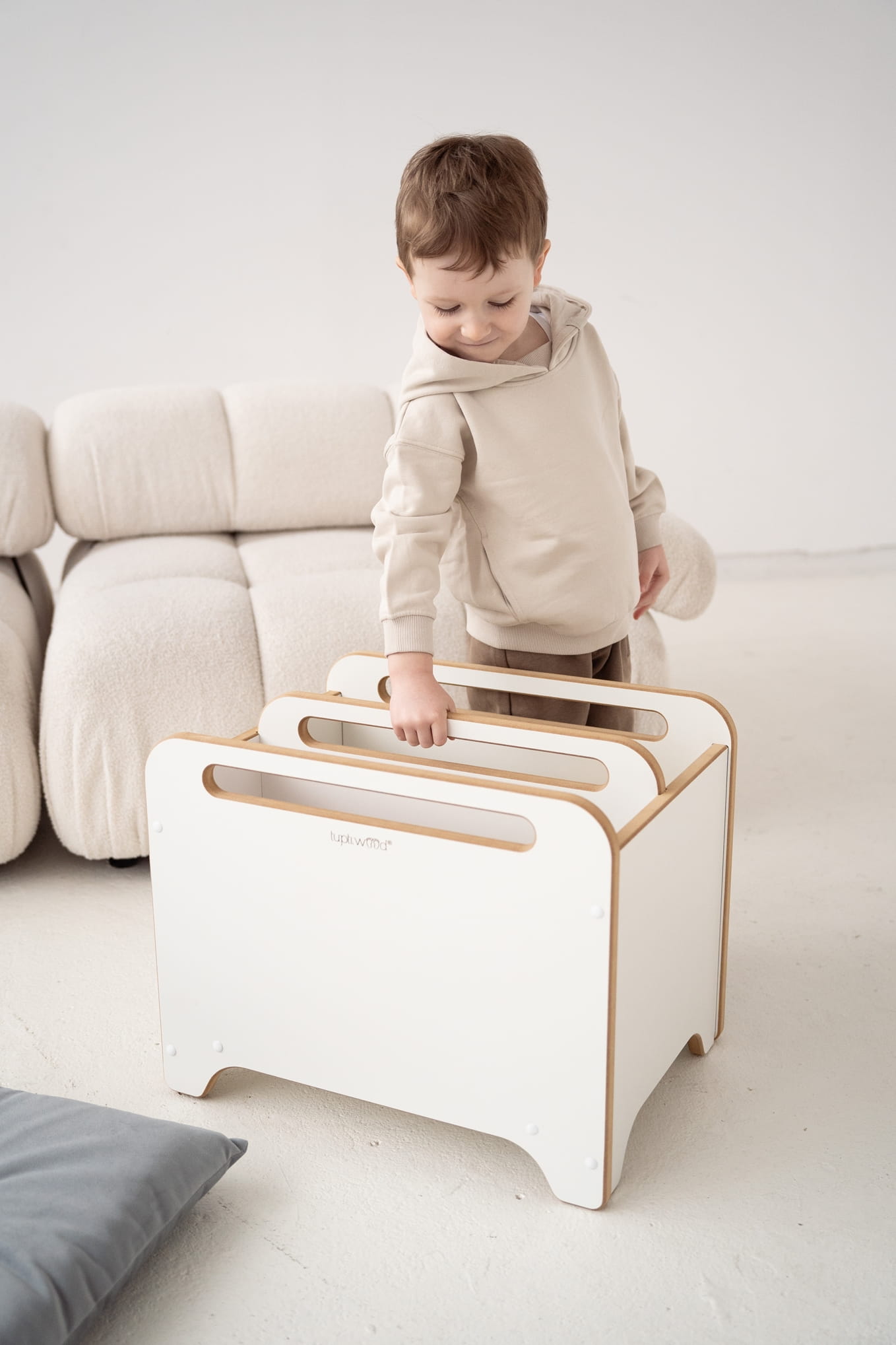 Coffre à Jouets et Livres sur Roulettes BIG-BOX