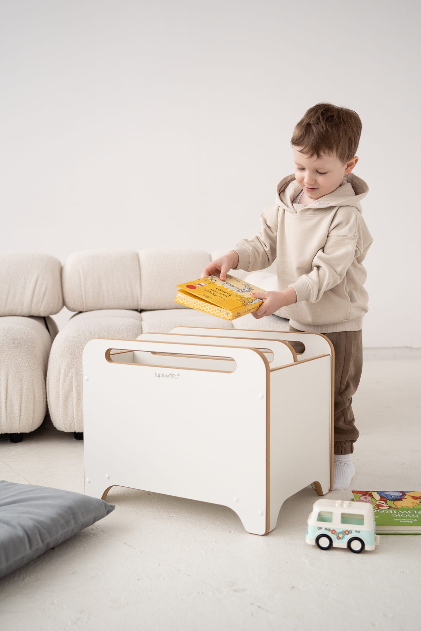 Coffre à Jouets et Livres sur Roulettes BIG-BOX