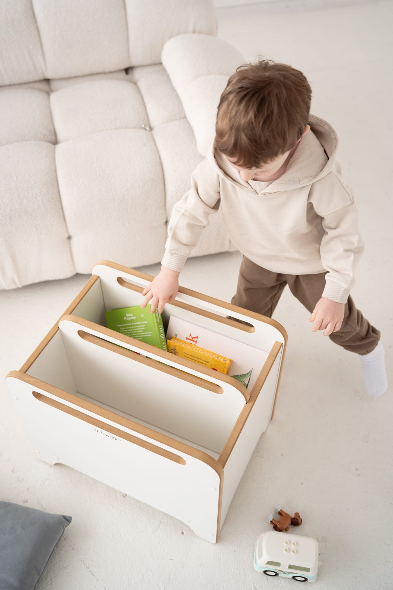 Coffre à Jouets et Livres sur Roulettes BIG-BOX