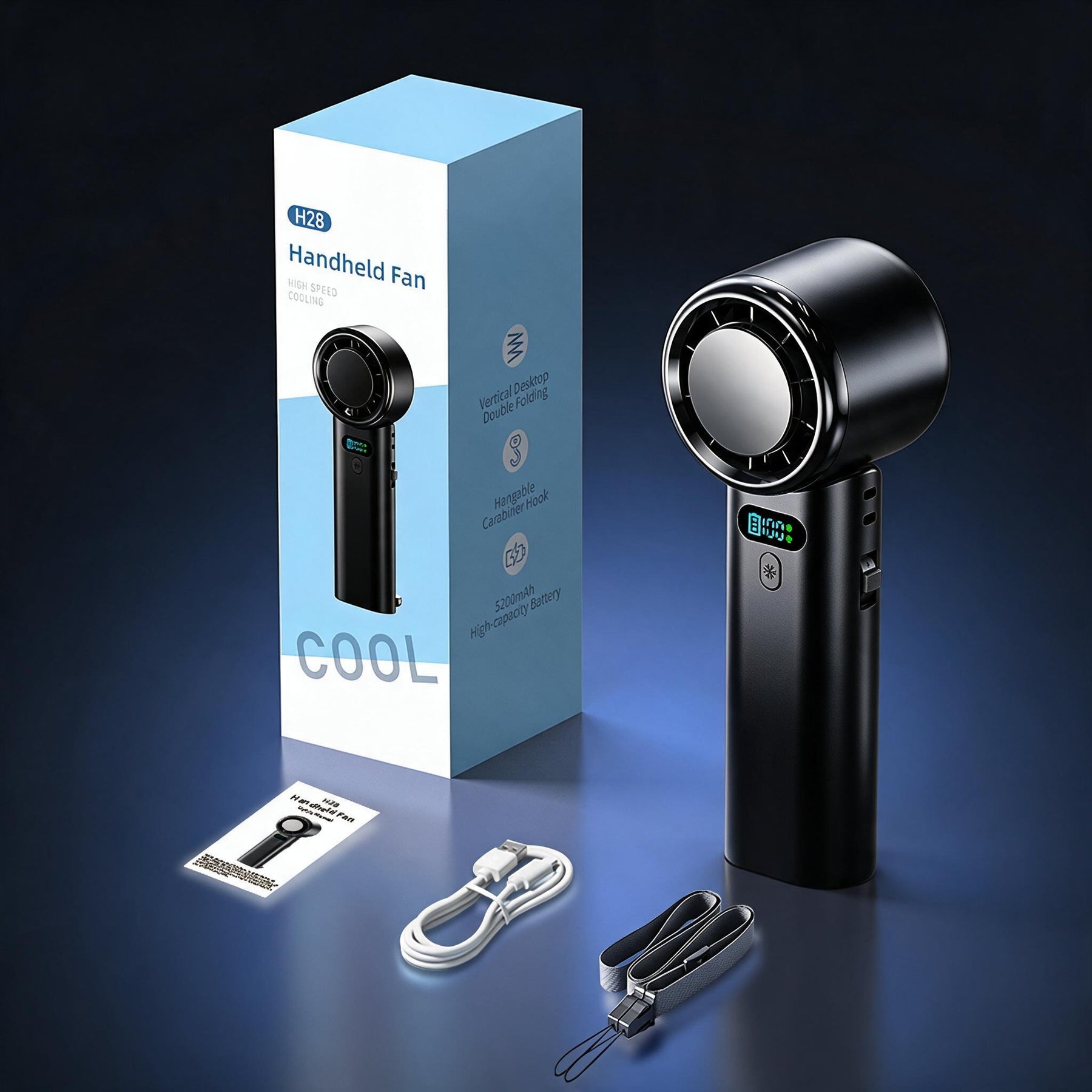Ventilateur Portable – Puissant & Compact