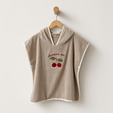 Cape de Bain Enfant à Capuche 100% Coton