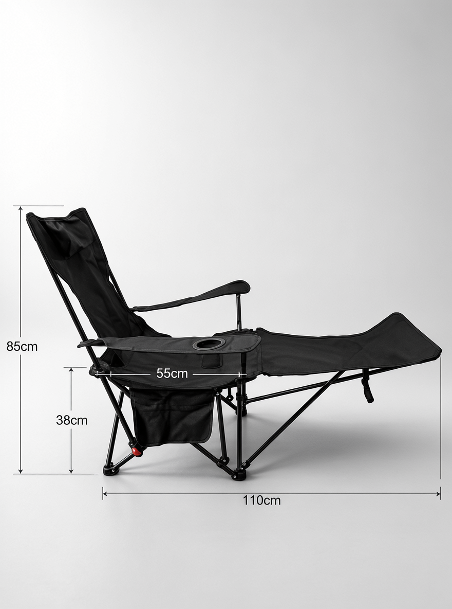 Fauteuil de Camping Inclinable et relaxant