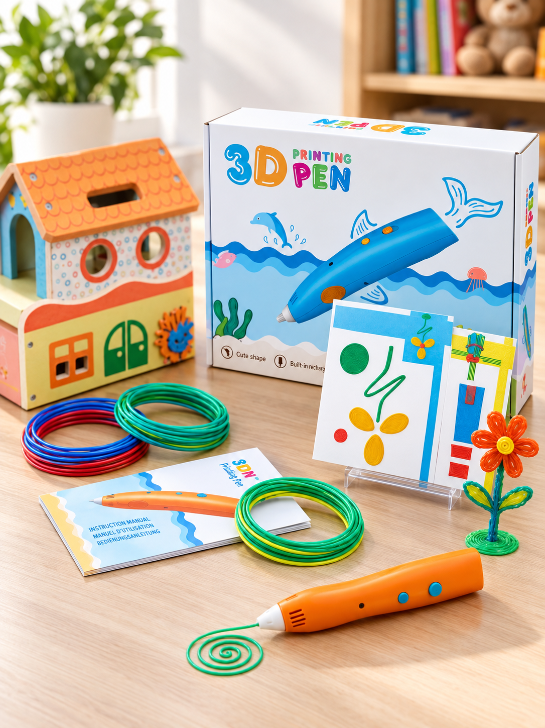 Stylo 3D Basse Température pour Enfant – Dès 6 ans