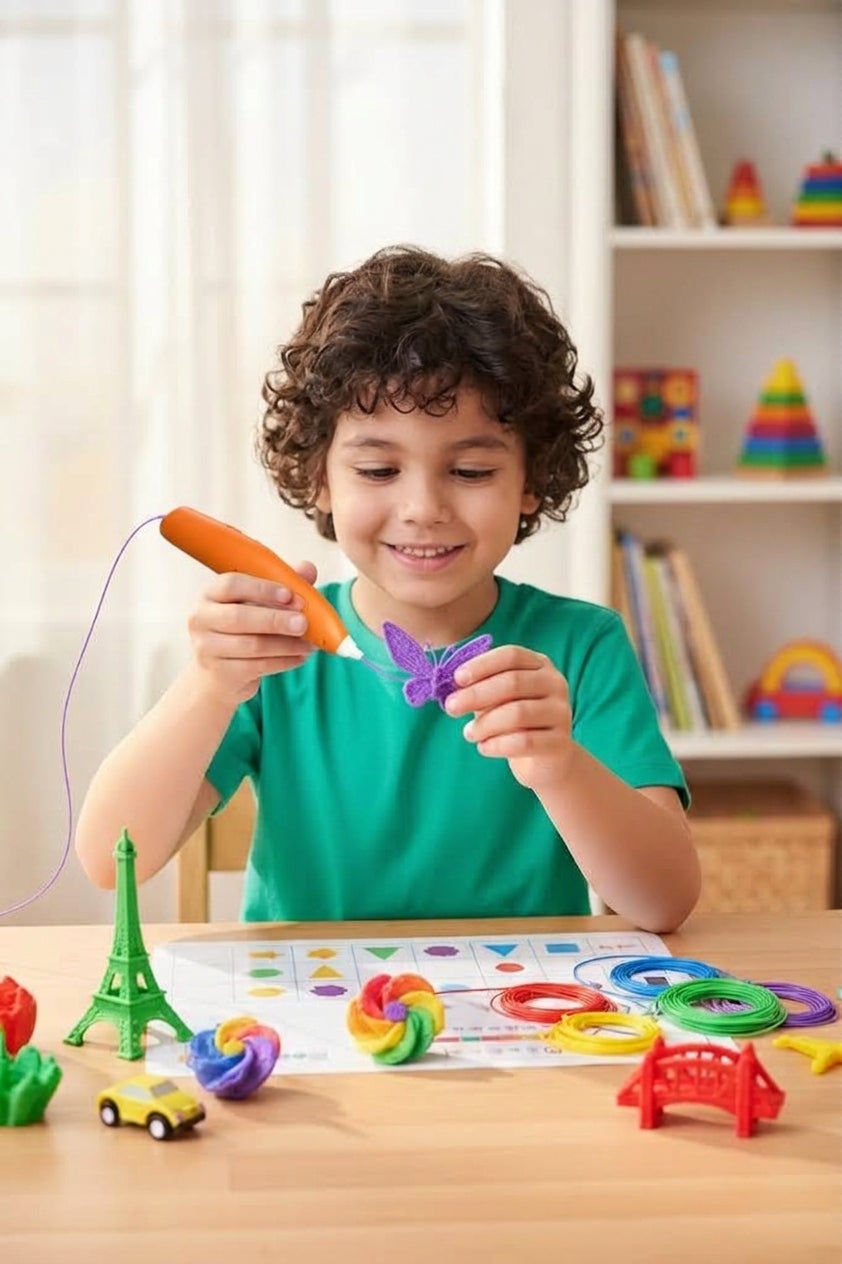 Stylo 3D Basse Température pour Enfant – Dès 6 ans