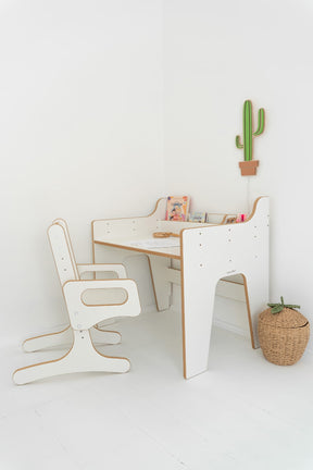 Bureau et Chaise Réglables pour Enfant