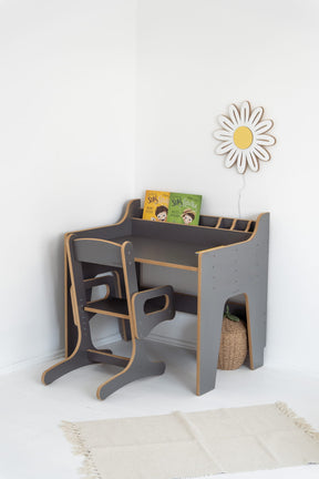 Bureau et Chaise Réglables pour Enfant