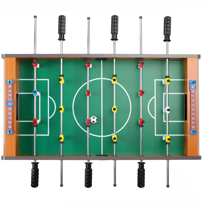 Mini baby-foot pour enfants hauteur 62 cm avec 18 mini-joueurs