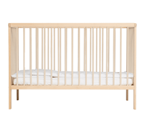 Mini Lit Bébé à barreaux 60x120cm sommier réglable