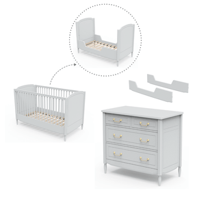Chambre complète Lafayette Lune Théo Bébé - Baby & Toddler Furniture par Théo Bébé