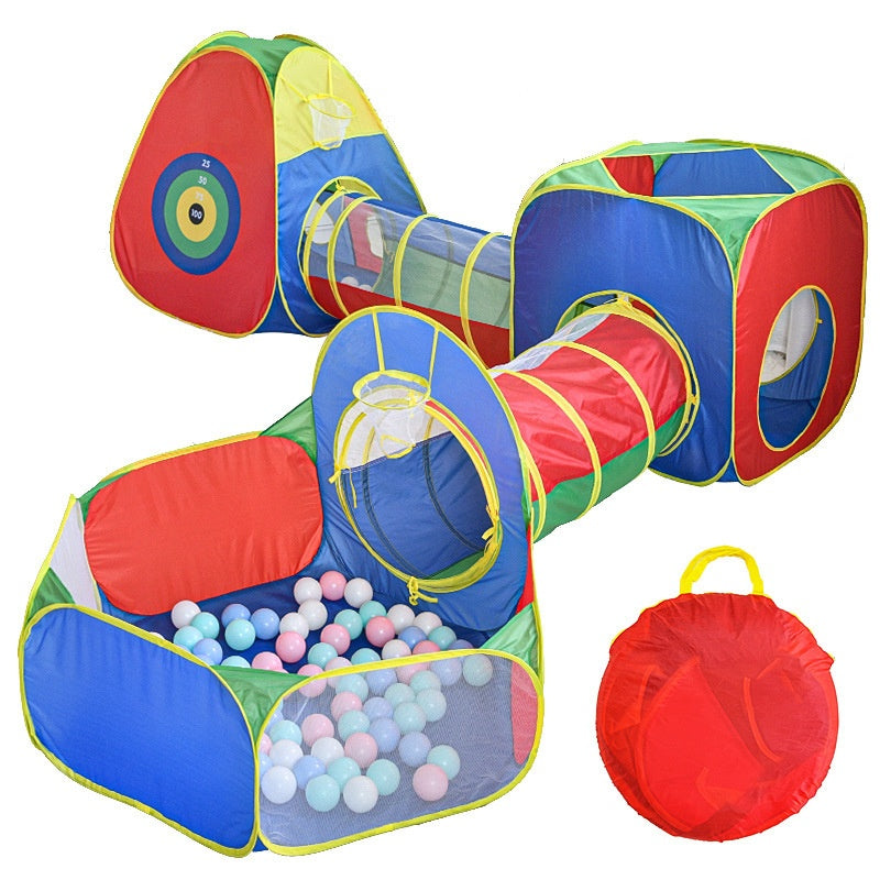 Tente Tunnel Enfant, Tunelle Pliable Motricité (sans balles)