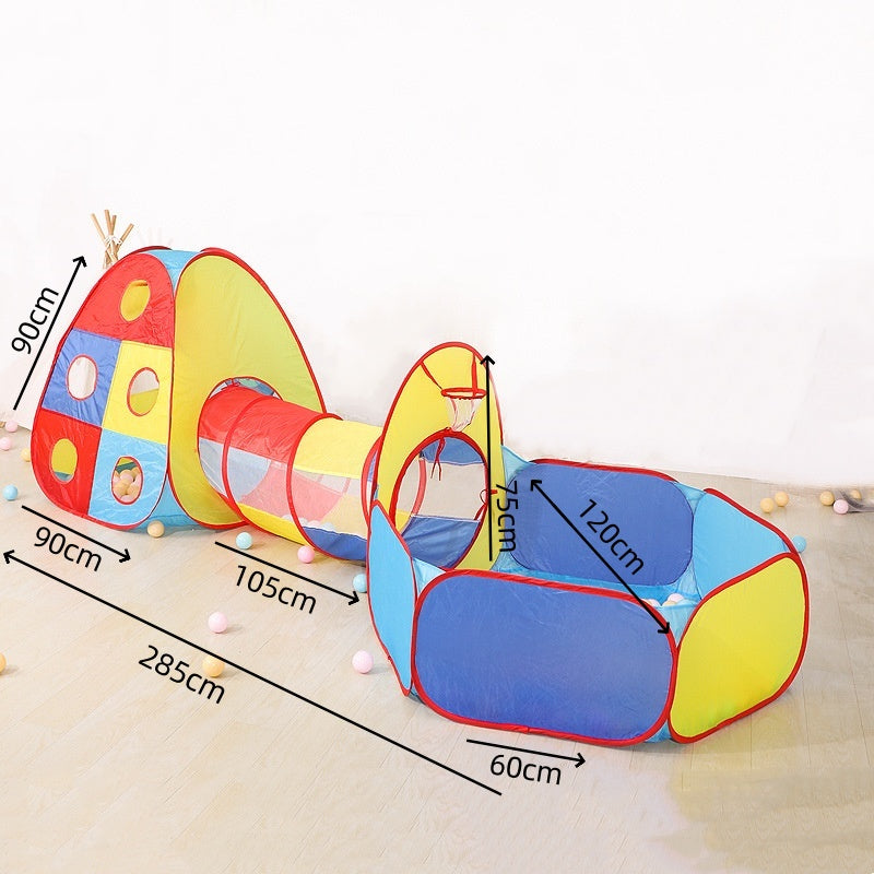 Tente Tunnel Enfant, Tunelle Pliable Motricité (sans balles)