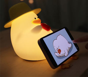 Lampe veilleuse chambre enfant - Canard plage