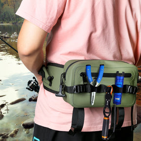 Sacoche technique type pêche Imperméable - Sac banane - Certifié IPX8