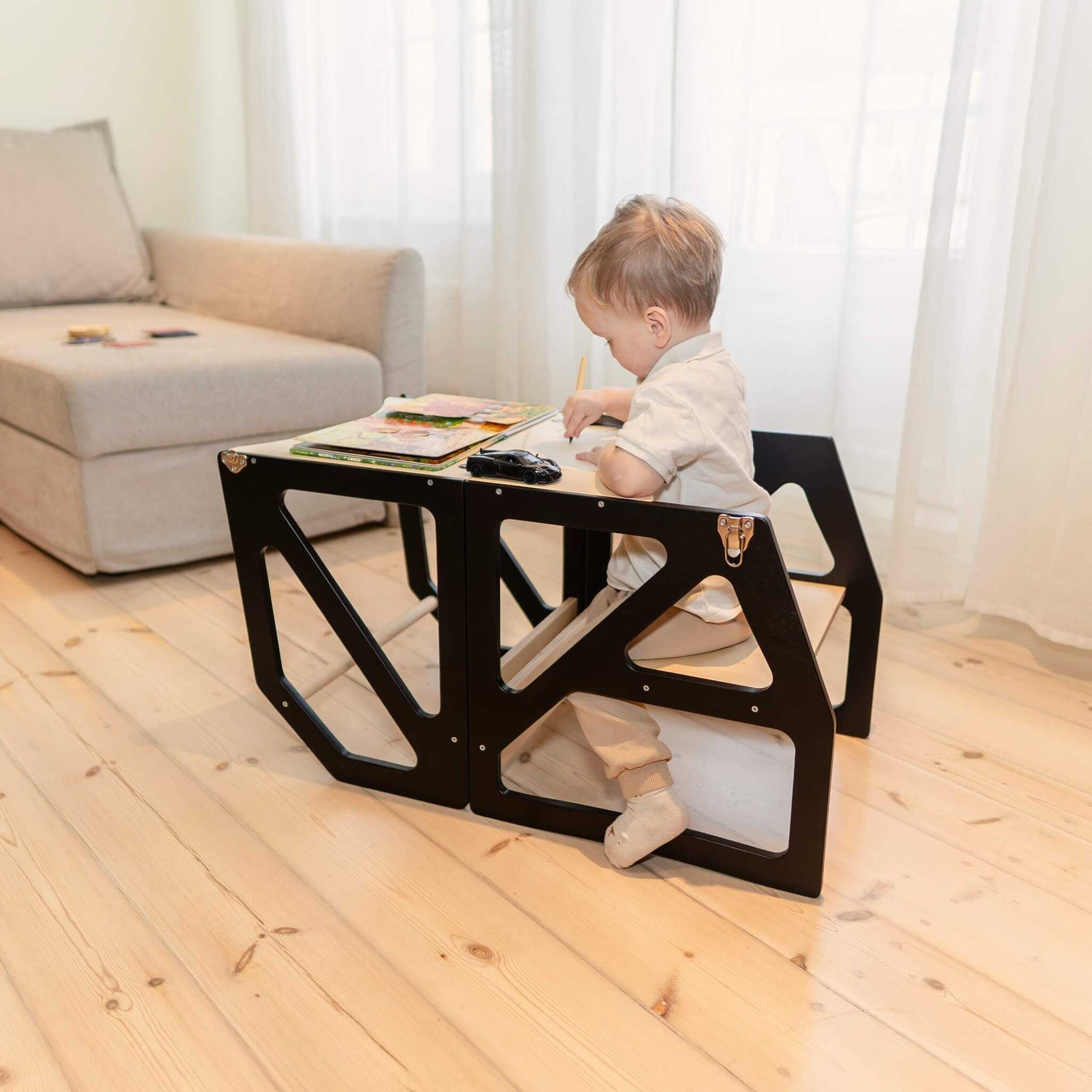Tour d'apprentissage Montessori 4-en-1 ModuStep