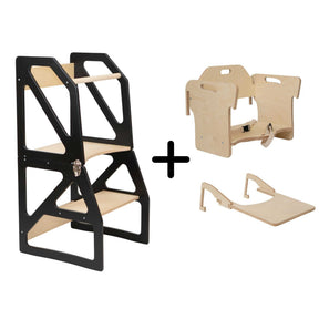 Tour d'apprentissage Montessori 4-en-1 ModuStep