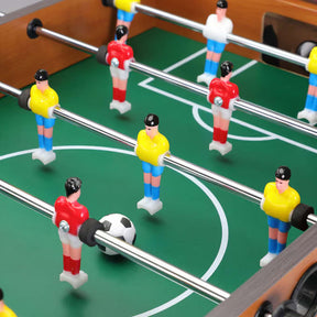 Mini baby-foot pour enfants hauteur 62 cm avec 18 mini-joueurs