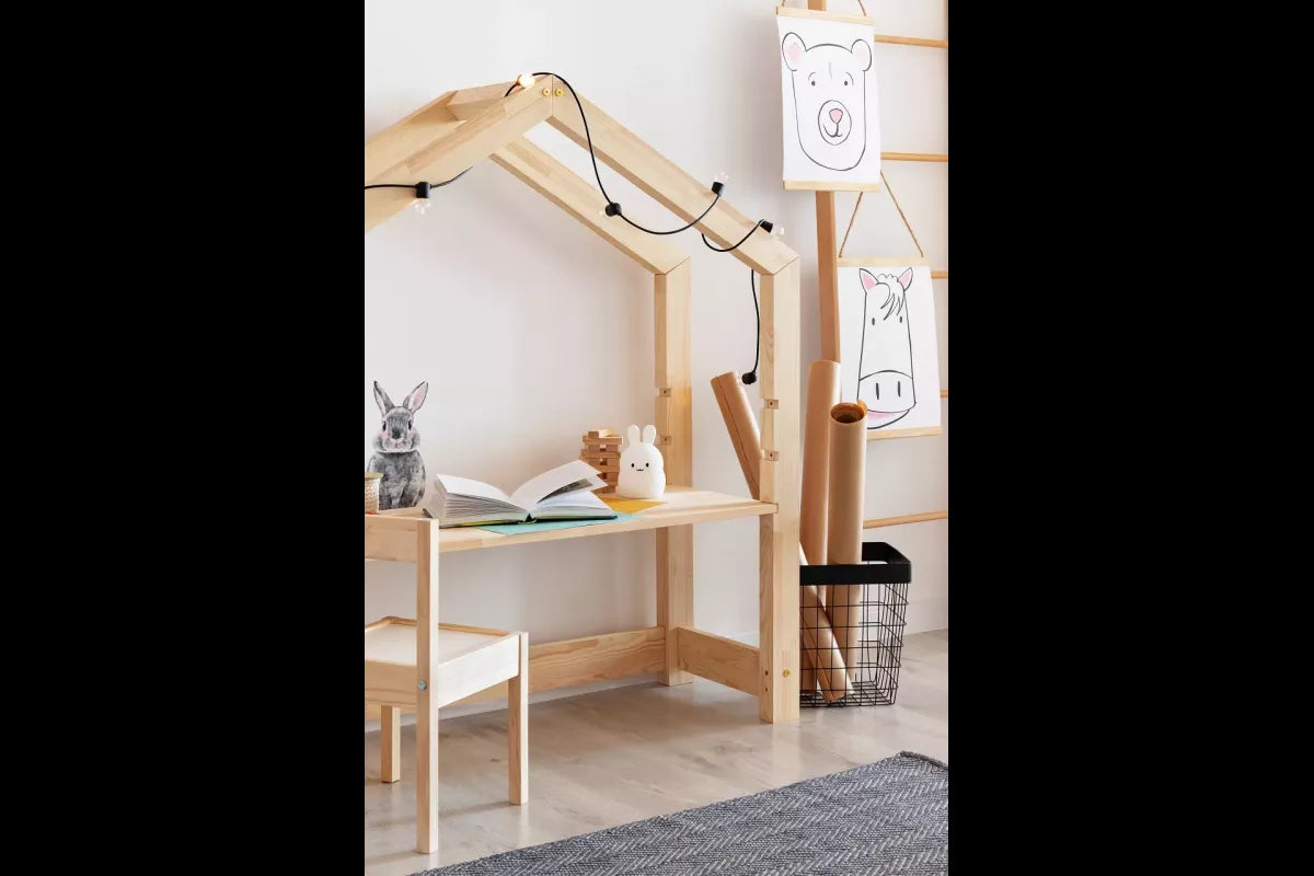 Bureau maison enfant BR 40x100cm