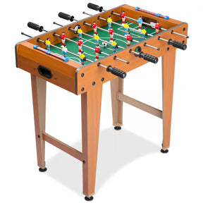 Mini baby-foot pour enfants hauteur 62 cm avec 18 mini-joueurs