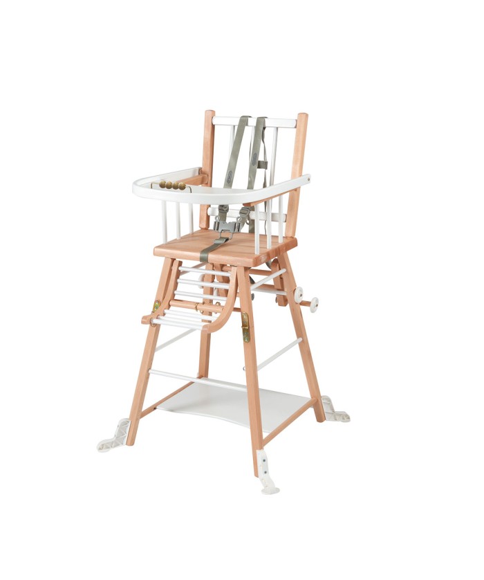 Chaise haute en bois Marcel Combelle - High Chairs & Booster Seats par Combelle