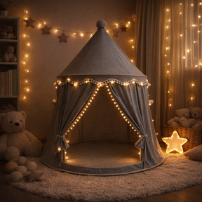 Tente Enfant Château de Fée avec tapis