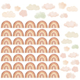 Sticker mini arc-en-ciel beige Pastelowe Love - Wallpapers par Pastelowe Love